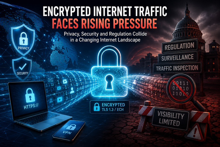 Encrypted Traffic Growth Forces Shift in Global Security Architecture